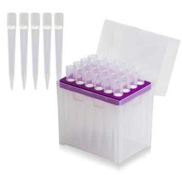 Imagem de Pontas de pipeta HUWAZINE 5mL Filtragem estéril universal x24