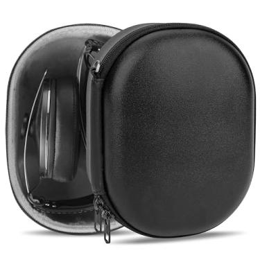 Imagem de GEEKRIA Capa Resistente Para Fones De Ouvido Pro, Compatível Com Sennheiser Pxc 550-Ii, Momentum 3, Hd 450Bt, 400S, Rígida, Durável, Proteção Multicamadas, Bolsa Transporte Viagem (Preta)