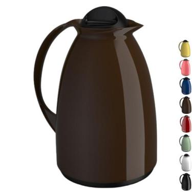 Imagem de Garrafa Térmica Florença 650ml Unitermi Água Chá Café, MARRON