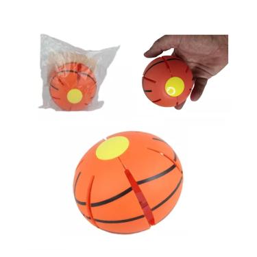 Imagem de Brinquedo Bola Pula Pula Led Color Basquete Futebol Não Fura