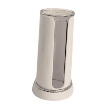 Imagem de Fenteer Organizador de almofadas demaquilantes, removedor de maquiagem, dispensador de lenços umedecidos, economizador de espaço, presente, dispensador de, Creme