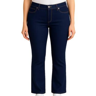 Imagem de Calça Jeans Feminina Flare Azul