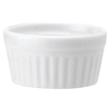Imagem de Forma Redonda Canelada Alta 50 ml de Porcelana 5,6 cm Schmidt