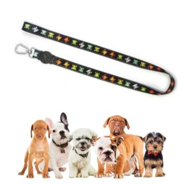 Imagem de Guia Pet Cachorro Cão Adestramento Passeio 120cm Estampa