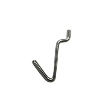 Imagem de Gancho 45° Kit 5 Peças Para Eucatex Perfurado