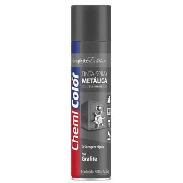 Imagem de SPRAY METALICO GRAFITE 400ml - CHEMICOLOR
