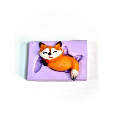 Imagem de F1095 molde de silicone raposa confeitaria biscuit - confeitaria dos m