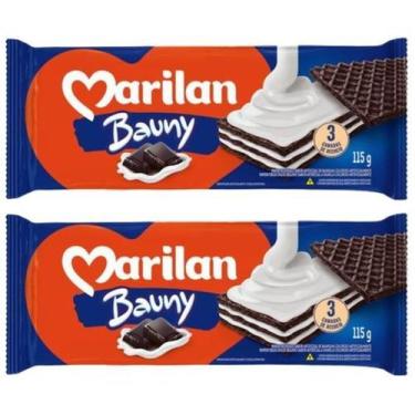 Imagem de Bolacha Wafer Casquinha Crocante Marilan Sabor Baunilha 230g