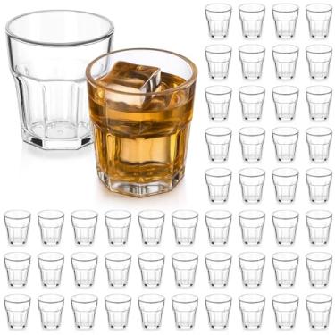 Imagem de Tioncy 50 peças de copos de acrílico 31 g pequenos copos de uísque transparentes a granel, inquebráveis, empilháveis, misturados, utensílios de bebida, mini caneca de cerveja para bares, vodca de