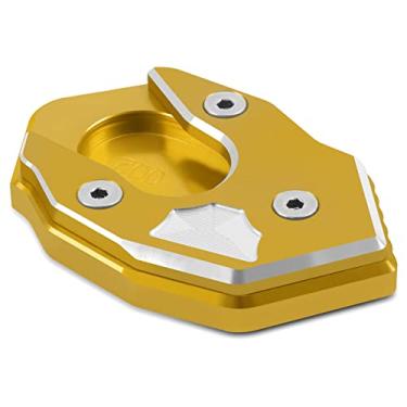 Imagem de Almofada de suporte de motocicleta ampliador de extensão lateral de substituição para Kawasaki Z650 Z750 Z900 Z900RS Z1000 ER-6N ZX6R ZX10R NINJA 650 1000 ER6F Extensor de pedal de placa de suporte de