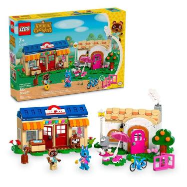 Imagem de LEGO® Animal Crossing™ Nook`s Cranny e casa da Rosie 77050