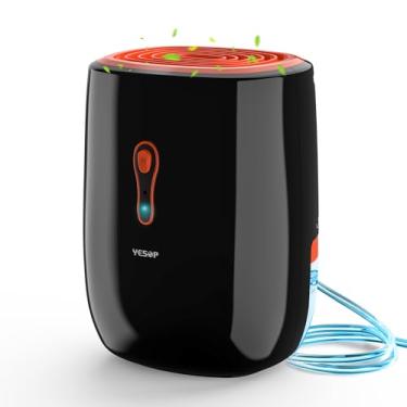 Imagem de YESOP Air Desumidificador 800ml Ambiente Antimofo Desumidificadores Eletrico Desumidificador De Ar Preto