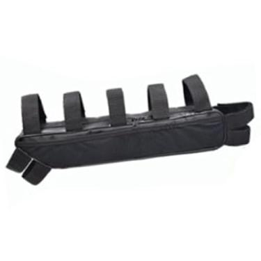 Imagem de YIJU Bolsa de armazenamento para quadro de bicicleta, organizador de mochila para ciclismo, bolsa frontal para tubo superior de viagem, ferramentas sob o, Style D