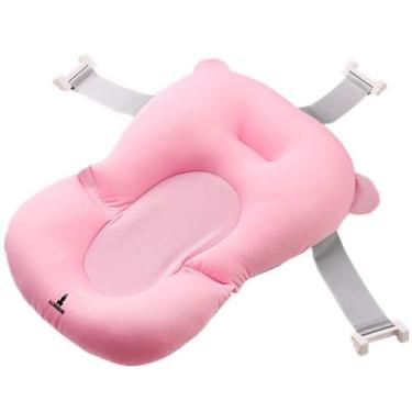 Imagem de Almofada para Banho Bebê Boia Flutuante Lorben Anatômica com Cintas Aj