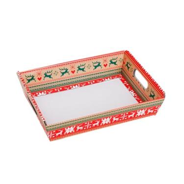 Imagem de Cesta de Papel Figuras Natalina