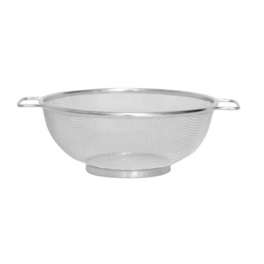 Imagem de Mimo Style Escorredor de Macarrão, Peneira de Alimentos e Vegetais, Multiuso Wire Feito Inteiramente em Aço Inox