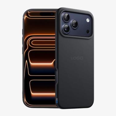 Imagem de SMART E CASE Capa Capinha Case Proteção Premium com Interior em Microfibra, Preta, Resistente a Impactos (iPhone 17 Pro Max)