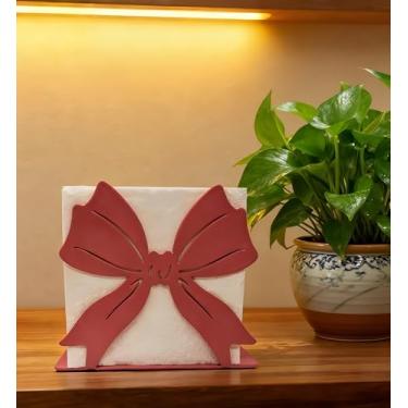 Imagem de Porta-guardanapos para mesas dispensador de lenços (borboleta rosa, pequeno, 1 pacote)