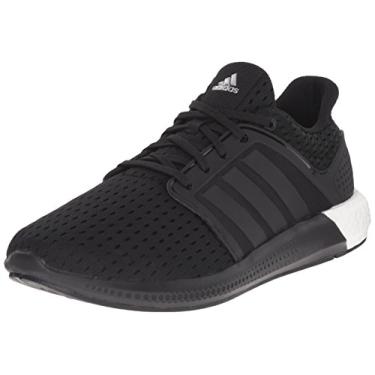 Imagem de adidas Tênis de corrida masculino Performance Solar Boost M, Preto/Preto/Prata, 4