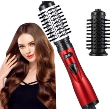 Imagem de Escova Secadora Rotativa 5 em 1 Elétrica, Pente Escova De Cabelo 110V 