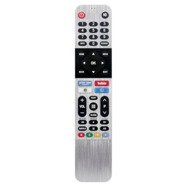 Imagem de Controle remoto substituído para Skyworth Android TV 32TB5000 32TB5050 40TB5000 40TB5050 43TB5000 43TB5050 43UB5500 43UB5550 43UB5560 50UB5500 50UB5500 50UB5500 0UB55TV 50 50UB5560 55UB5500 55UB5550 55UB5560 e Coocaa S3N TV