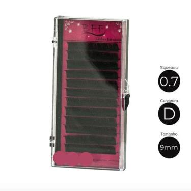 Imagem de Cílios de Seda para Alongamento BFF 0.07 D 9mm - Fio a Fio
