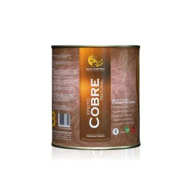 Imagem de Tinta Metálica Efeito Cobre Natural - Base Automotiva - Kit 3,6L para 