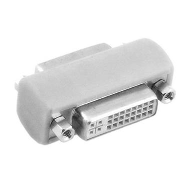 Imagem de chenyang Adaptador conversor de vídeo DVI 24+5 fêmea para DVI 24+5 fêmea extensor 180d