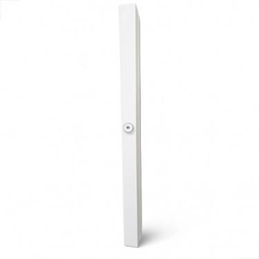 Imagem de Puxador Milano Furo Unico Porta de Vidro Box 30cm Branco - Fast Vidros