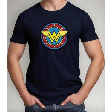 Imagem de Camisa Camiseta Adulto Masculina Feminina Algodão Mulher Maravilha Her