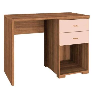 Imagem de Escrivaninha para Estudar Setiba Plus Carvalho/Off White - Rimo