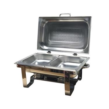 Imagem de Rechaud Retangular com Tampa Fixa Hauskraft 6L