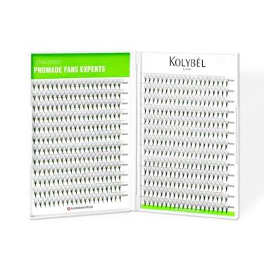 Imagem de Ventiladores pré-fabricados e extensões de cílios Kolybel 16D 12 mm 0,