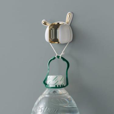 Imagem de Suporte de parede para esfregões de vassouras, suporte de parede para armazenamento doméstico, cozinha, banheiro, garagem, organizador fofo