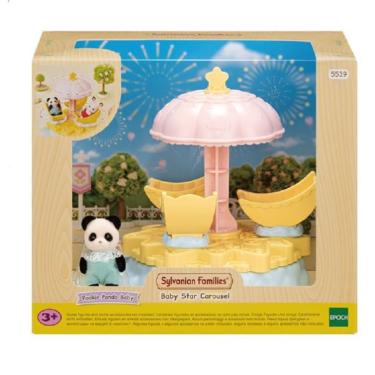 Imagem de Sylvanian Families Carrossel Estrelado p/ Bebês Epoch 5539