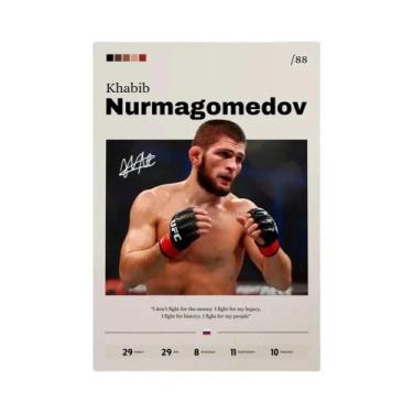 Imagem de Pintura Em Tela Sem Moldura De Lutador Vintage UFC Arte De Artes Marci