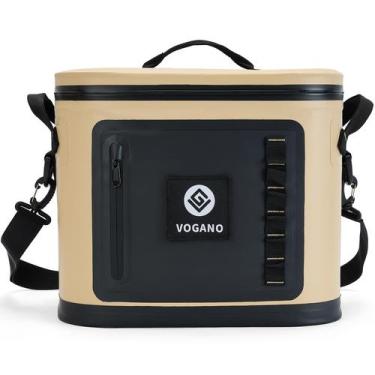 Imagem de Cooler Vogano Soft Cooler, à prova de vazamentos, 28 latas, cáqui