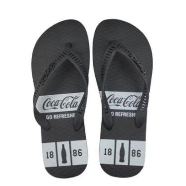 Imagem de Chinelo Coca-Cola Shoes Capron Masculino Adulto Ref. CC4688-Masculino