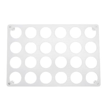 Imagem de HEEPDD Outros Armazenamentos e Acessórios de Cozinha Suporte para Cápsulas, 24 Slots K Bandeja Organizadora de Copos Acrílico Transparente Organizador de Cápsulas de café Suporte para de café