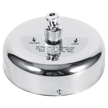 Imagem de Varal retrátil para serviço pesado, linha de roupas ajustáveis, secador de pendurar, corda, linha de roupas para banheiro, hotéis