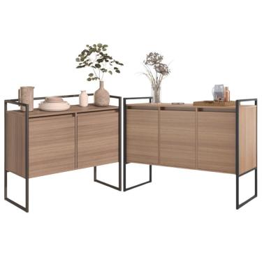 Imagem de Conjunto Buffet Industrial 2 E 3 Portas Montana