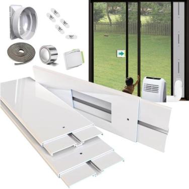Imagem de Kit de ventilação de ar condicionado com porta deslizante Gulrear Max 