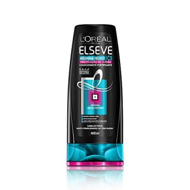 Imagem de Condicionador Arginina Resist X3 Restituição de Massa Elseve L'Oréal Paris 400 ml, L'Oréal Paris, 400Ml
