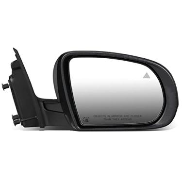 Imagem de DNA Motoring OEM-MR-CH1321428 Espelho retrovisor aquecido com seta + luz poça compatível com Cherokee 2014-2020