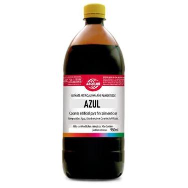 Imagem de Corante Líquido Azul 960ml Arcolor Alimentício