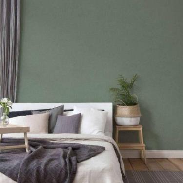 Imagem de Papel De Parede Antigua Aspecto Têxtil Verde 371787ag