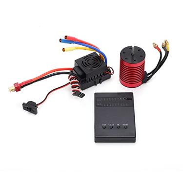 Imagem de SIWOTED Upgrade Waterproof F540 3000KV Brushless Motor 60A ESC Cartão de programa para carro 1/10 RC