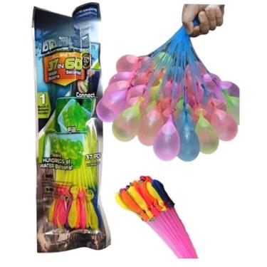 Imagem de Kit Festa de Água Pacotes com 100 Balao Cada - Enche e Amarra Rápido para Kit Praia Infantil, Sua é Magia Como Paris é uma(400)