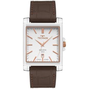 Imagem de Relógio Technos Masculino Executive Prata - 2115ubw/0k