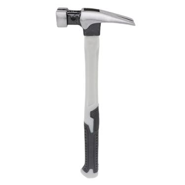 Imagem de RiToEasysports Martelos de Acampamento, Martelos de Unhas Com Cabo de Borracha Ergonômico Antiderrapante de Extremidade Quadrada Magnética Com ímã Embutido para Marcenaria e Construção (10 onças)